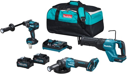 Makita dk0159g301 | ensemble de combinaisons | 40 V maximum | Batterie 4,0 Ah | chargeur rapide | df001g, ga005, jr001g | dans un sac