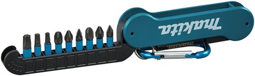 Makita accessoires jeu d'embouts de tournevis à percussion 10 pièces - e-12005 - e-12005