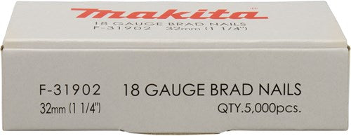 Accessoires Makita brad 32mm - f-31902