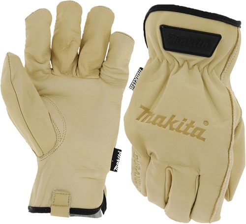 Gants de travail Makita en cuir | taille m - p-84626