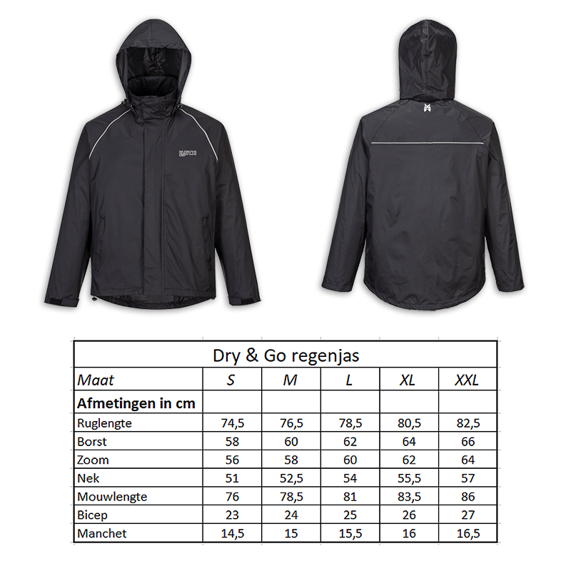 Imperméable Dry Go taille L