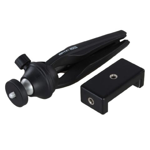 Trépied de table Matin avec adaptateur pour smartphone M-14035