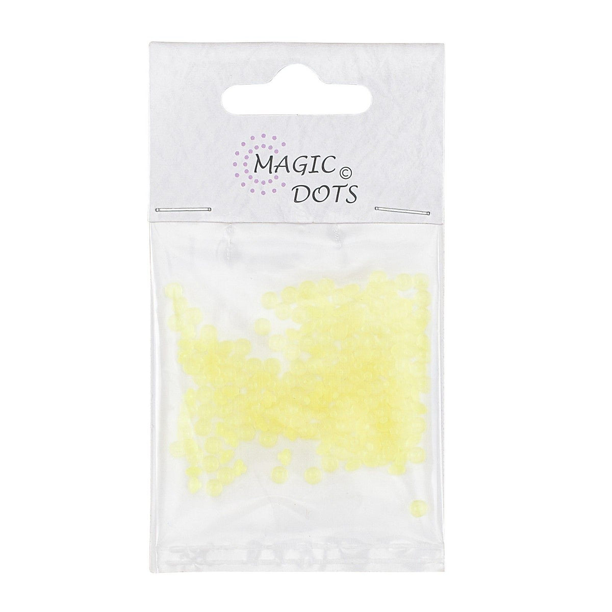 Points magiques • jaune transparent