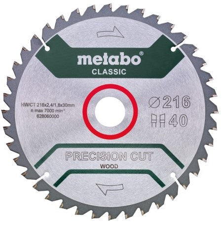 Accessoires Metabo lame de scie circulaire | classique coupé avec précision | 305x30mm | z56 wz 5° nég b - 628657000