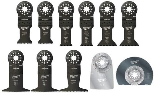 Milwaukee accessoires starlock - set omt général set-11pc - 48906090