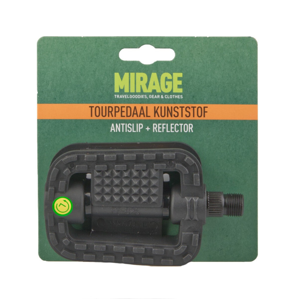 Pédales mirage pvc noir