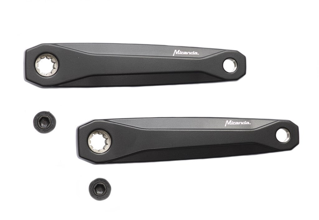 Miranda lambda e-bike pedalier bosch 3 170mm noir