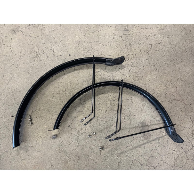 jeu de garde-boue mibo gt disc 28 20 noir