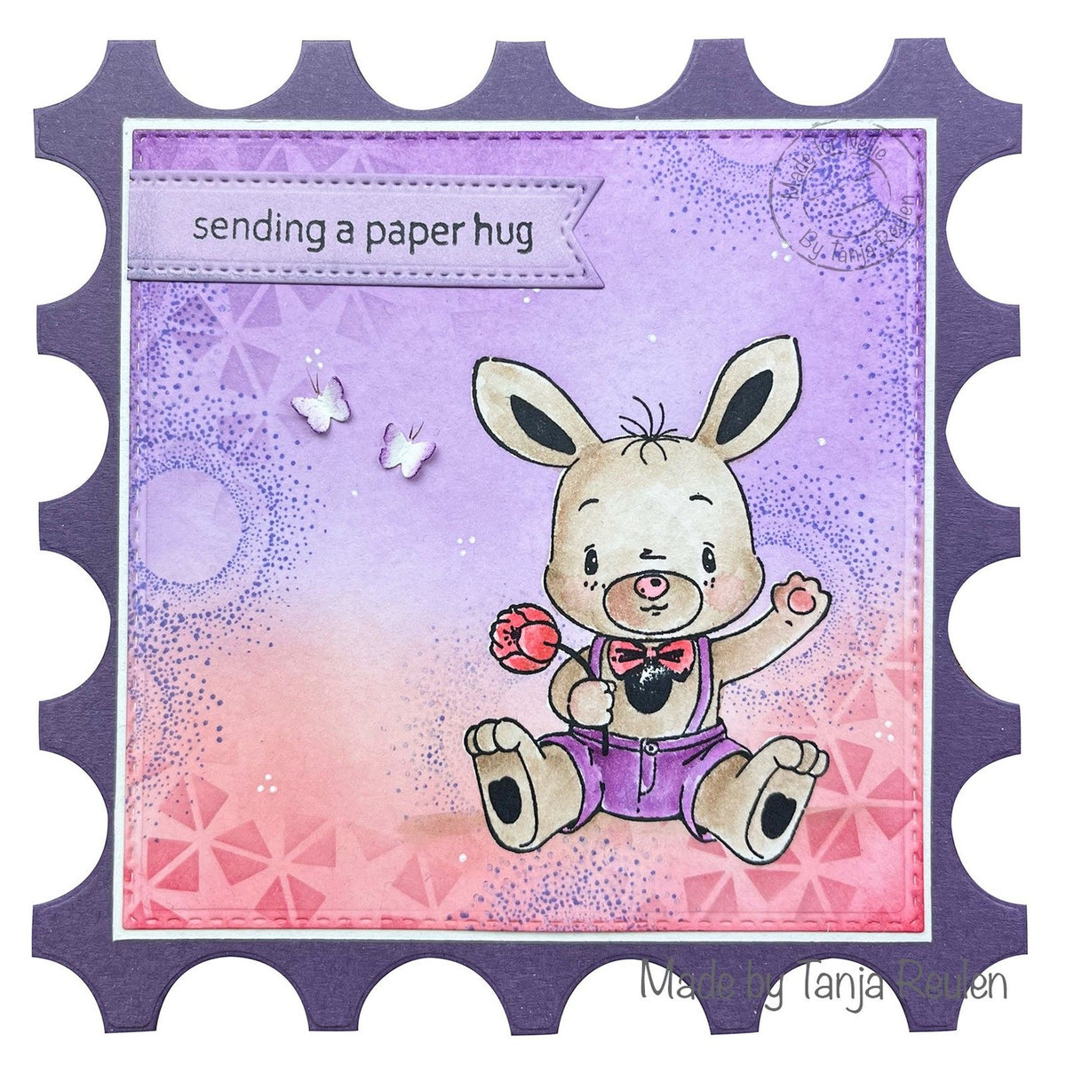 Le choix de Nellie • Lapin à tampon transparent Nellie's Cuties