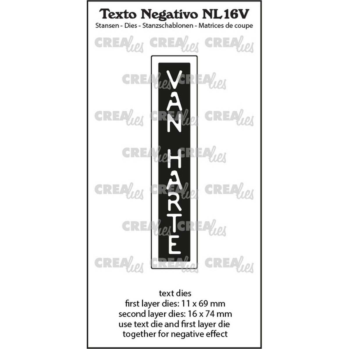 Crealies • texto negativo félicitations