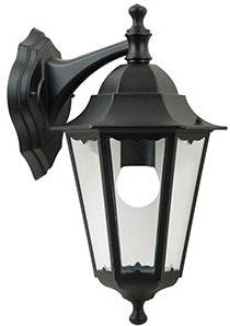 Nordlux applique cardiff down e27 noir ip44 - 4800924