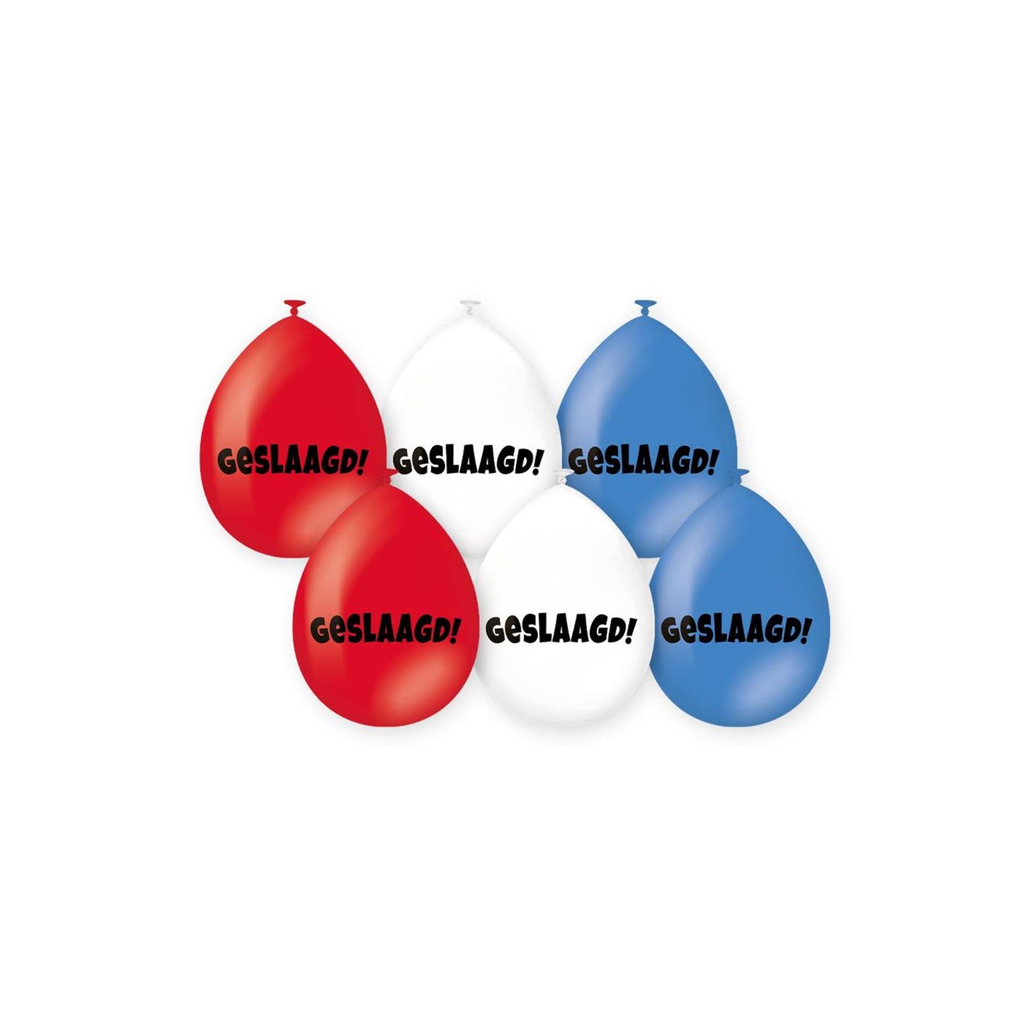 Ballons de fête Paperdreams passés rouge blanc bleu