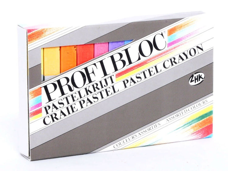 Différentes marques de craie pastel (12 pièces)