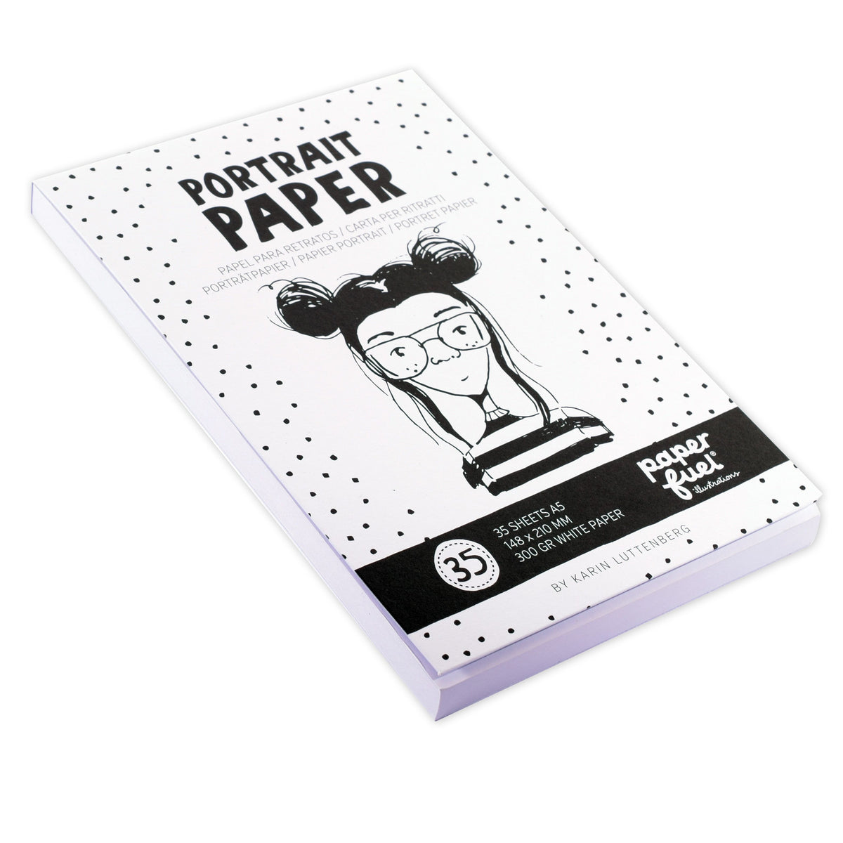Paperfuel • papier portrait a5 35 feuilles blanc