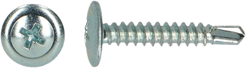 Pgb-europe pgb-fixations | vis autoperceuse tête cylindrique + collerette ø 4,20x32 zn | 200 pièces - 0zbbkr001004203204