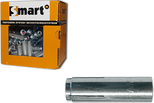 Pgb-europe intelligent | ancre à encastrer smart ia m12x50 zn | 20 pièces sm00ia001120050e