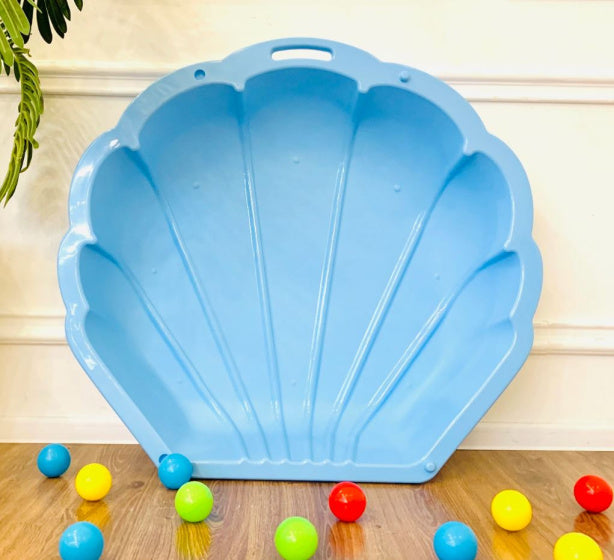 Coquille de sandbox de pilsan à l'ormeau 90 x 84 cm bleu 1