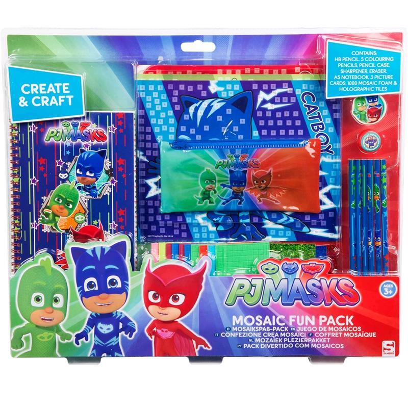 SKS PJ Masks Mozaik Fun Package 15 pièces