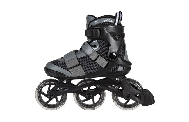 PlayLife GT 110 Fitness Inlineskates Black Grey Taille 45