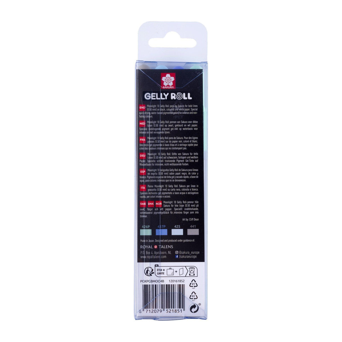 Sakura • stylo gel gelly roll aurore au clair de lune