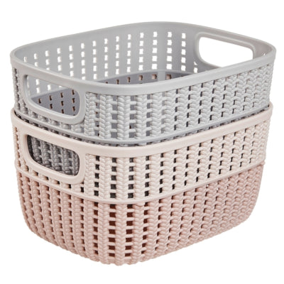 Keeper panier à linge bleu 29 cm 6,8 l | 6 pièces