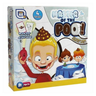 Jeu de cartes Grafix maître du caca 27 cm | 6 pièces