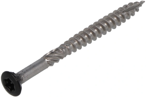 Vis à bois de jardin Proftec acier inoxydable-410 lk tête noire + pointe coupante torx tx20 4,0x35 24 | 200 pièces - 5207.31.25405