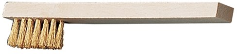 Brosse pour bougies d'allumage Promat tecwerk | longueur 150 mm | Laiton 0,2 mm | 3 rangées - 4000841023