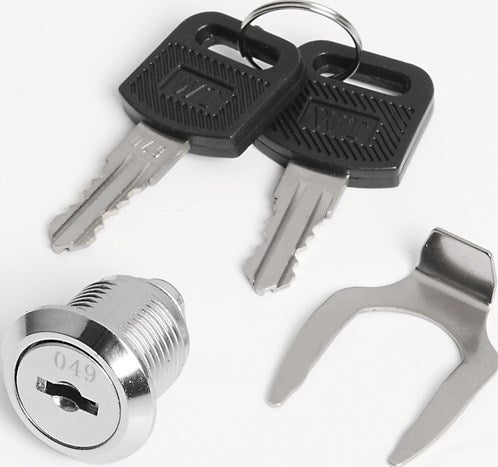Serrure à cylindre Promat tecwerk | avec deux clés | adapté pour | chariot d'atelier mobile. tendance établi - 4000871072