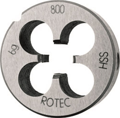 Plaque à découper ronde Rotec mf5x0,5 hss
