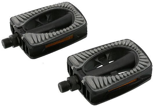 Jeu de pédales Metropolis Comfort 9 16 pouces gris noir