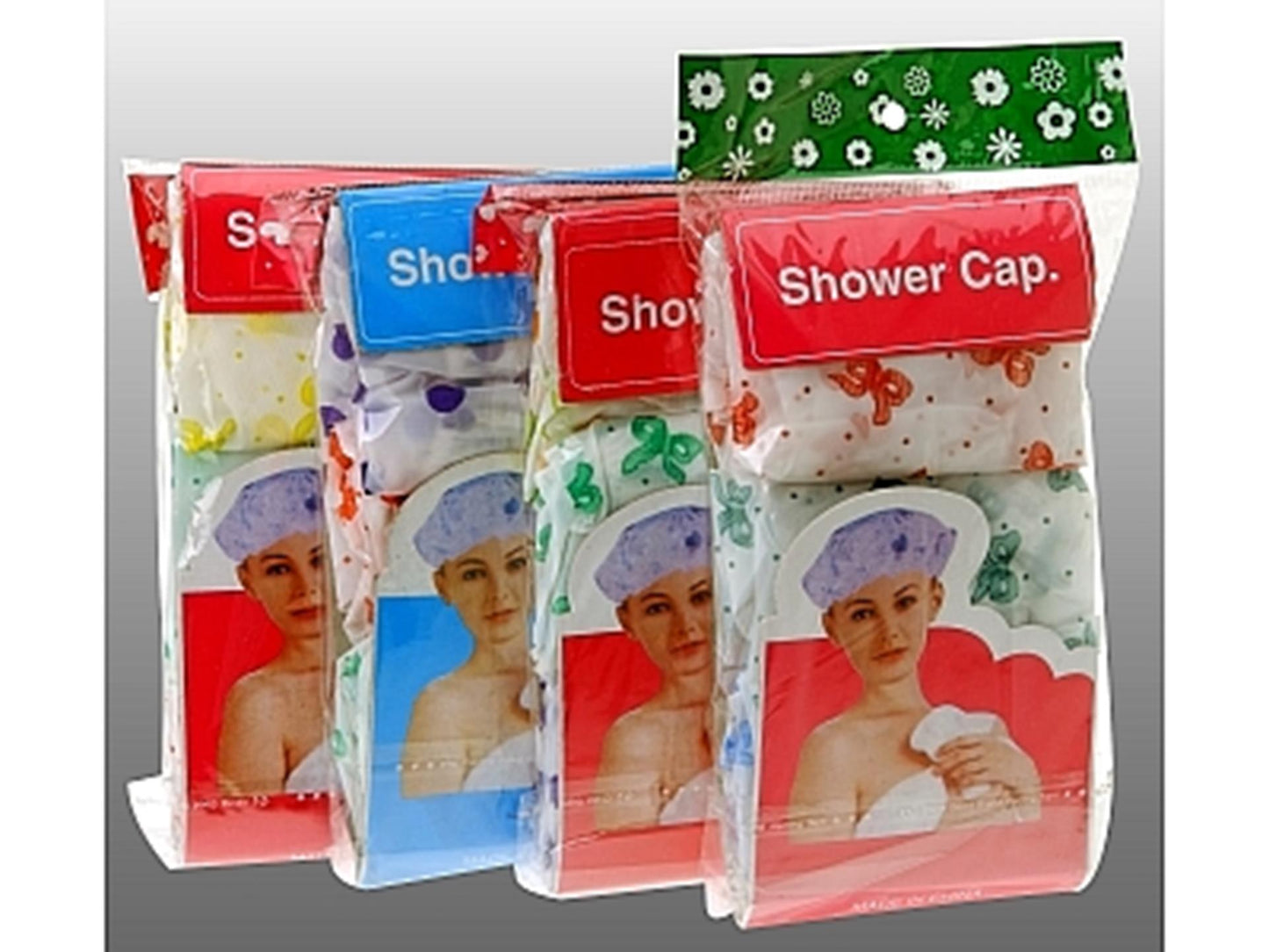 Bonnet de douche Eleganza lot de 3
