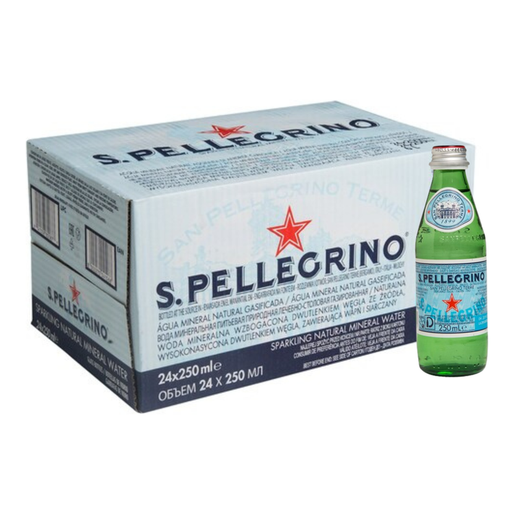 Sanpellegrino acqua minéral gazéifié (24x 25cl)