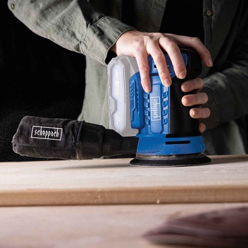 Scheppach ponceuse excentrique sans fil 20v c-obs125-x - 5909240900
