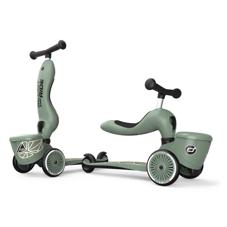 Scoot Ride Scoot and Ride HighwayKick 1 Lifestyle Green Lines