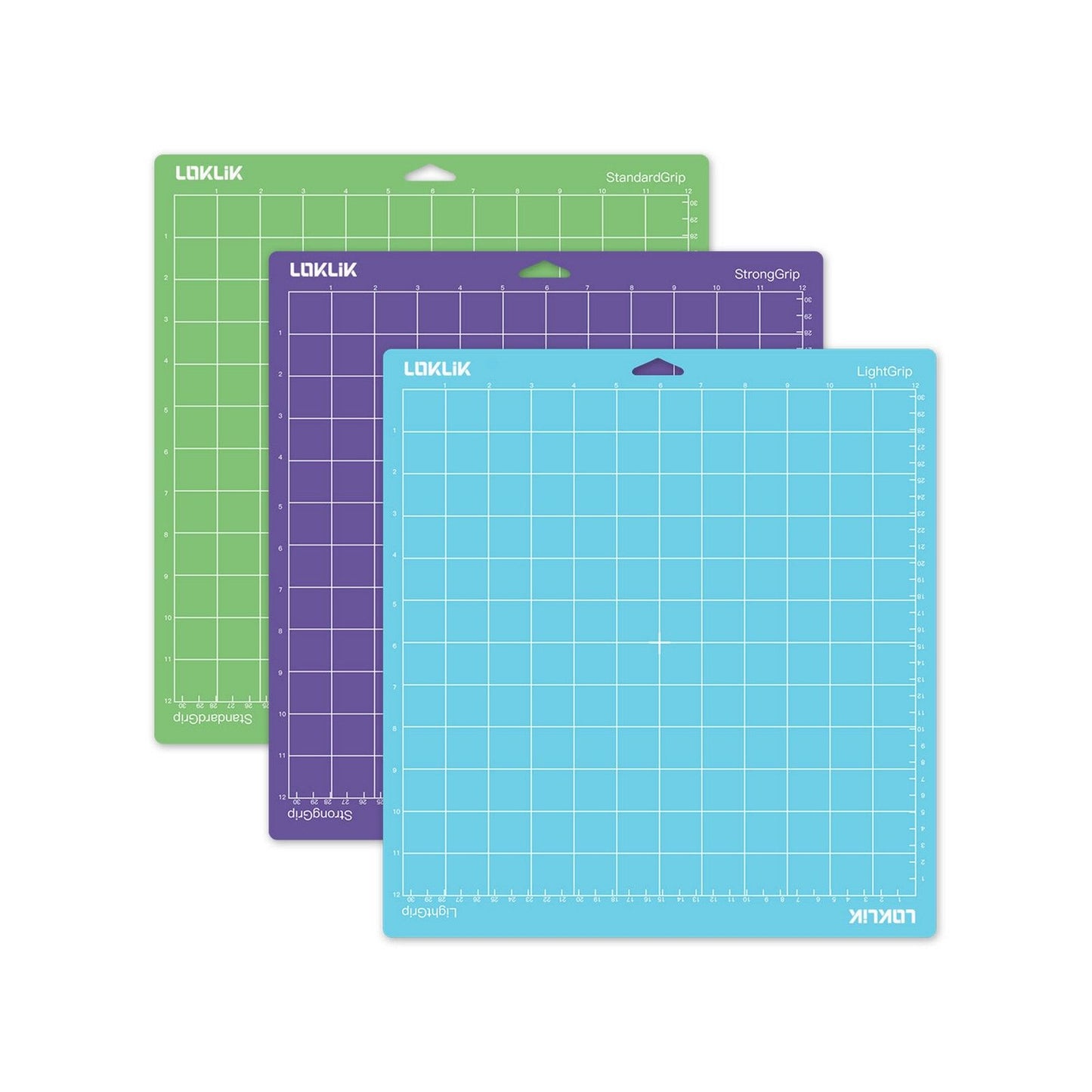 Loklik • jeu de tapis de découpe 30,5x30,5cm 3 pcs.