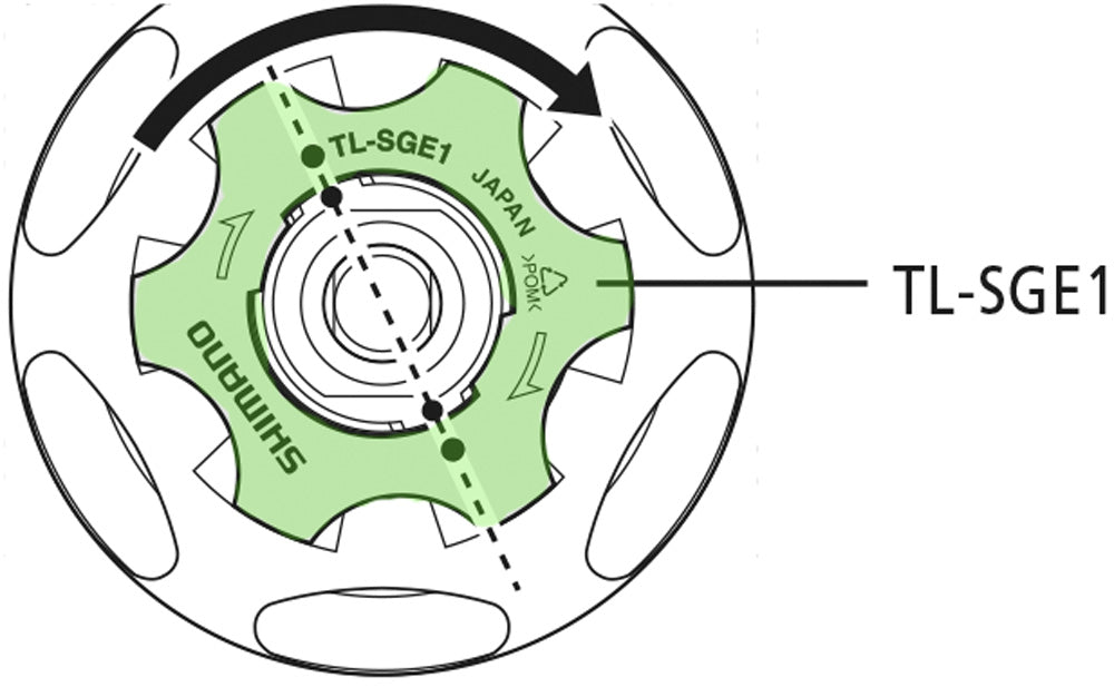 Outil de réglage Shimano tl-sge1 pour alfine di2