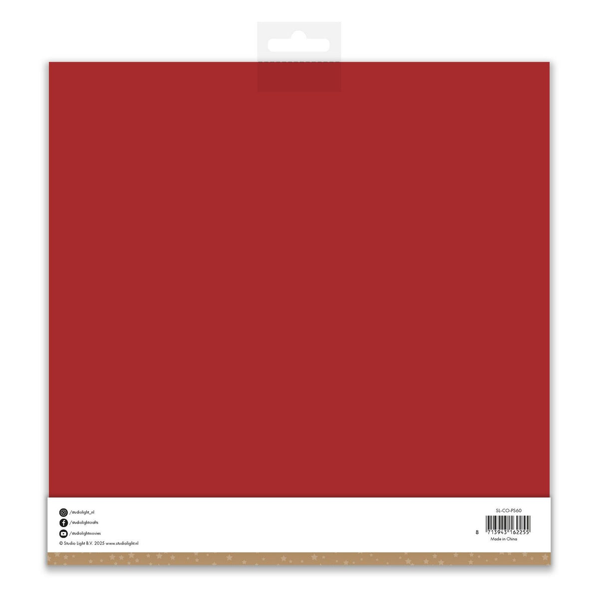Studio light • consommables papier set Noël rouge