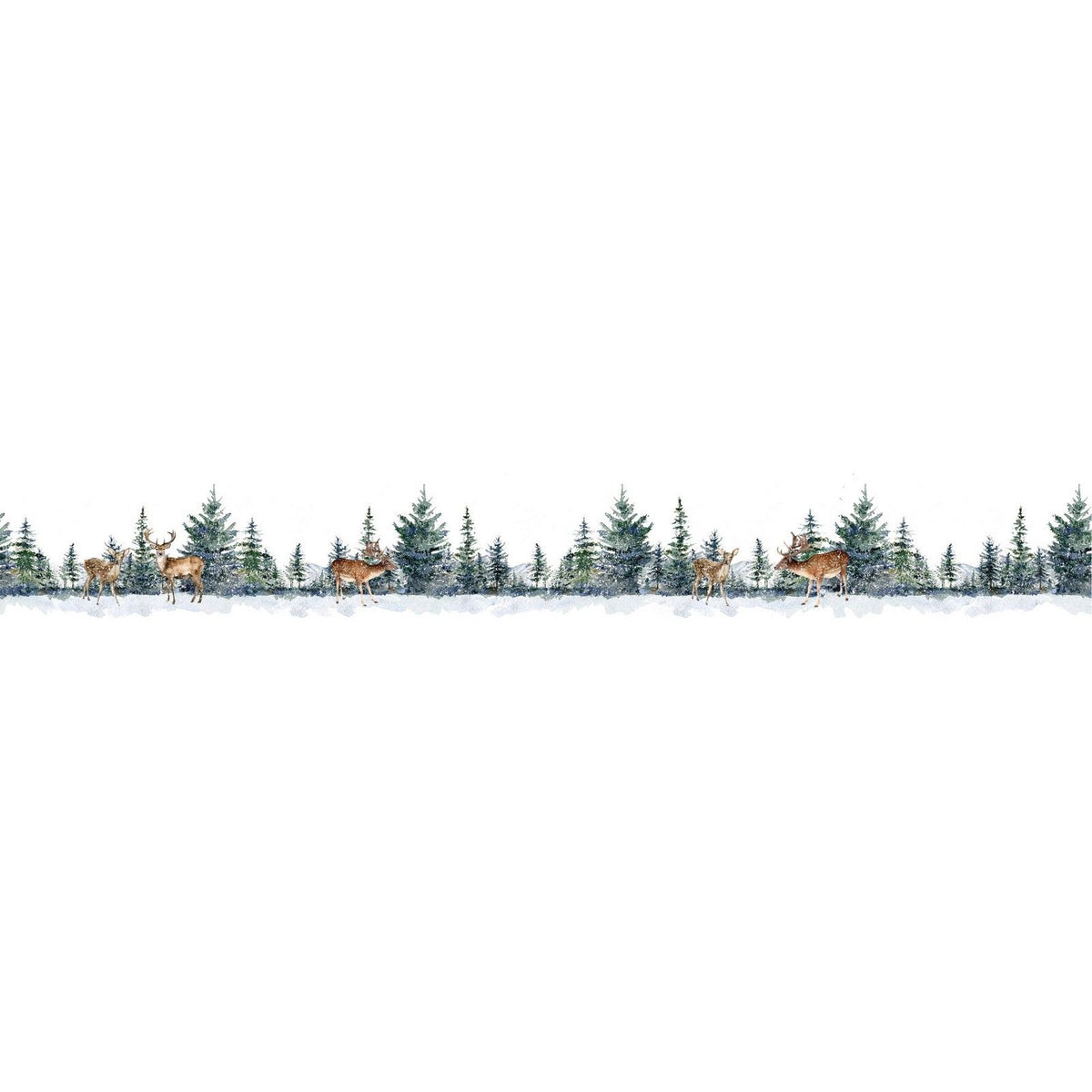 Studio Light • Autocollants transparents essentiels au pays des merveilles hivernales en rouleau
