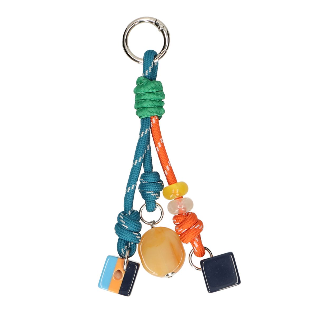 Bijou de sac Jvdl orange bleu avec bloc coloré