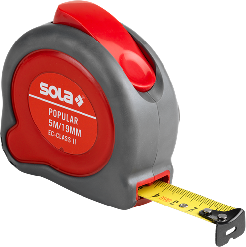 Ruban à mesurer Sola 5mtr 19mm populaire pp5