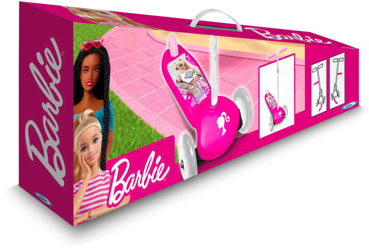 3 roues enfants Step Barbie Girls Foot Free rose