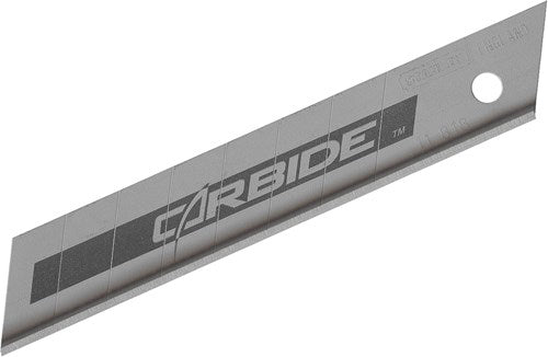 Couteaux sécables en carbure Stanley 18 mm (50 pièces) - stht8-11818 - stht8-11818