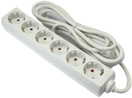 Streamline tcd ra cordon 6 voies 5 mètres blanc - 6672622