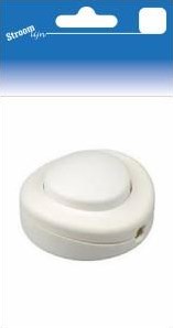 Streamline interrupteur au sol rond blanc 2a 6676800