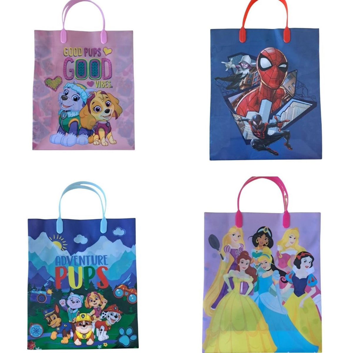 Sac cadeau plastique enfants 32x27x10cm