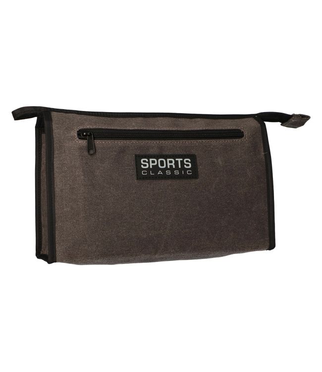 Bag de toilette Traveler Sports Military Grey 35 cm x 24 cm