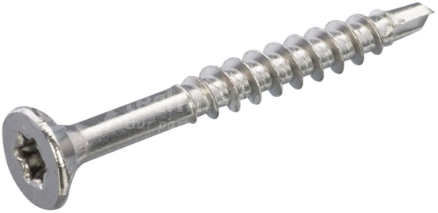 Vis pour panneaux d'aggloméré autoperceuse en acier inoxydable-410 pk torx tx20 4,0x35 24 | 200 pièces - 0206.31.25401