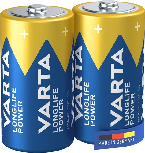 VARTA C LR14 ROLE ANGLAISE alcaline par 2 pièces sur la carte