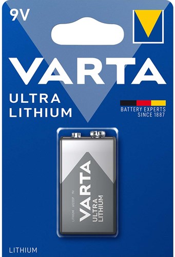 Batt de bloc ultra lithium 9v